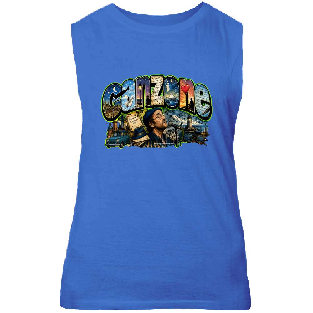 Canotta Unisex linea Canzone Dalla