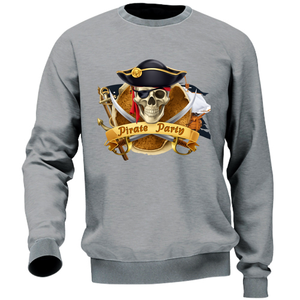 Felpa Unisex linea pirata