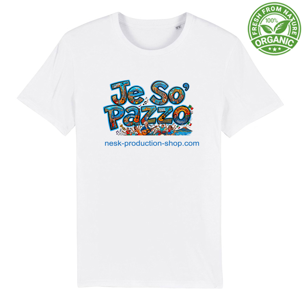 T-Shirt Unisex Organica linea je so pazzo