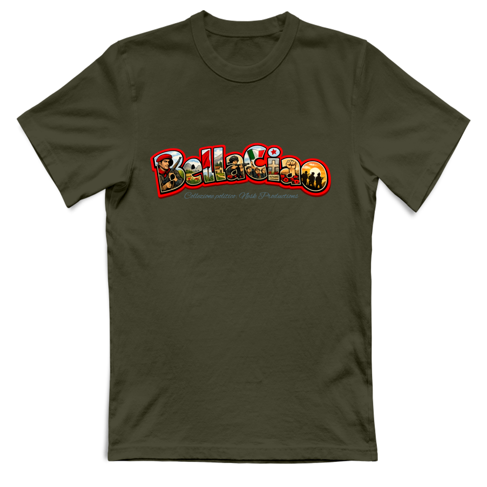 T-Shirt Unisex linea bella ciao