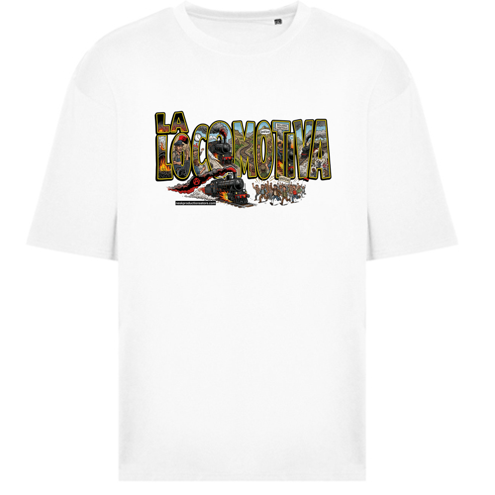 T-Shirt Oversize linea la locomotiva A