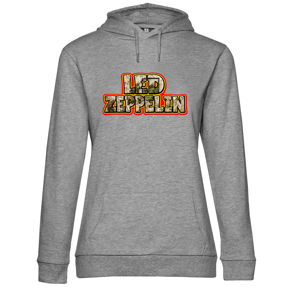 Hoodie Premium Women linea led zeppelin
