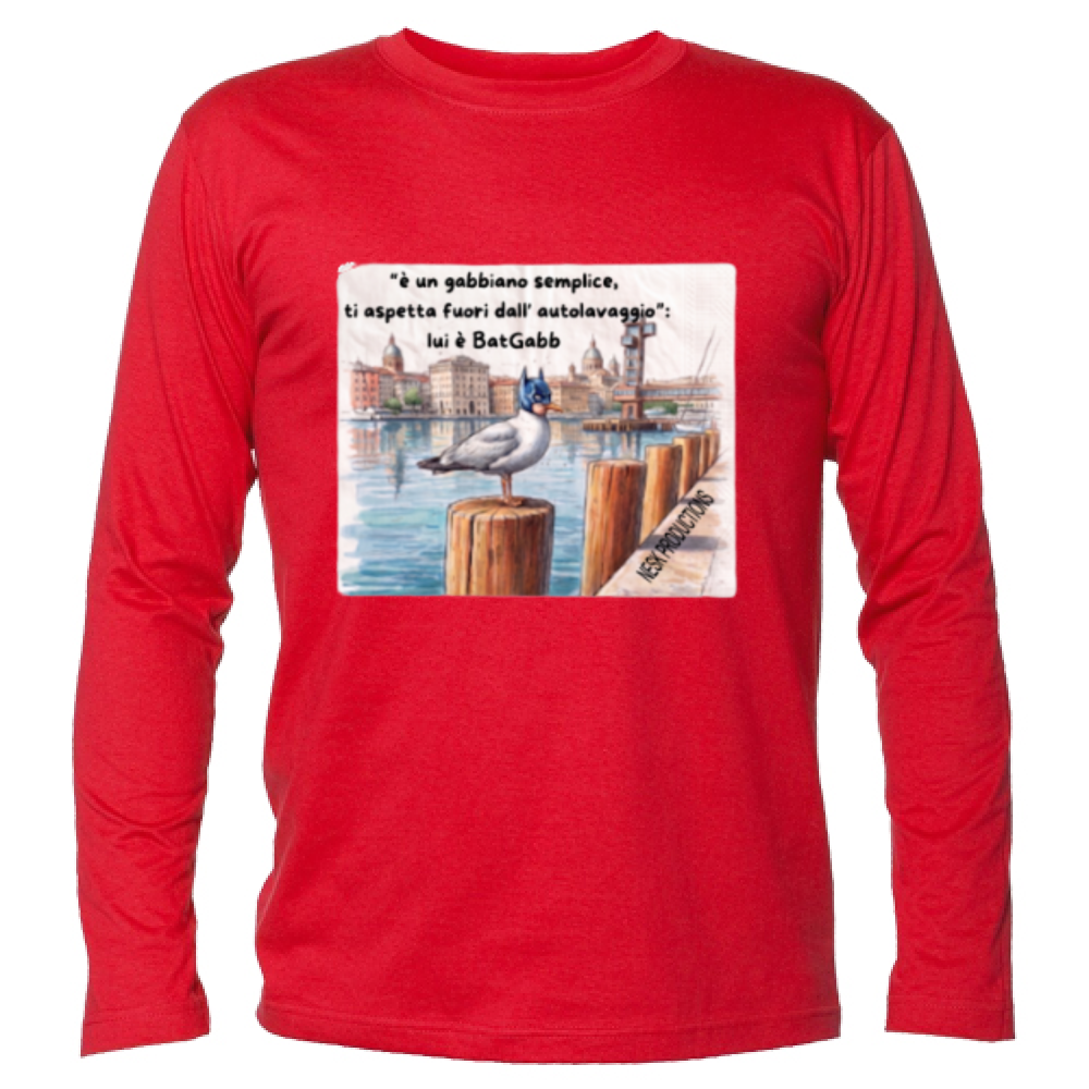 T-Shirt Unisex Manica Lunga T-Shirt BatGabb Will Returns