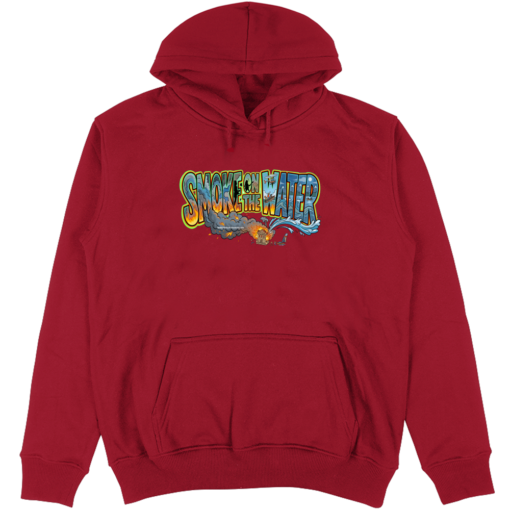 Felpa Unisex con Cappuccio linea smoke on the water A