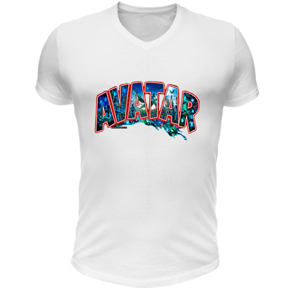 T-Shirt Unisex Scollo V Linea Avatar A