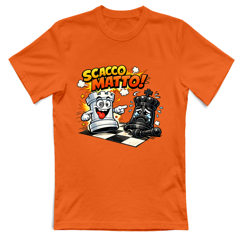 T-Shirt Unisex Linea scaccomatto