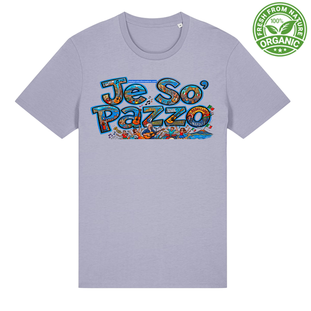 T-Shirt Unisex Organica linea je so pazzo A