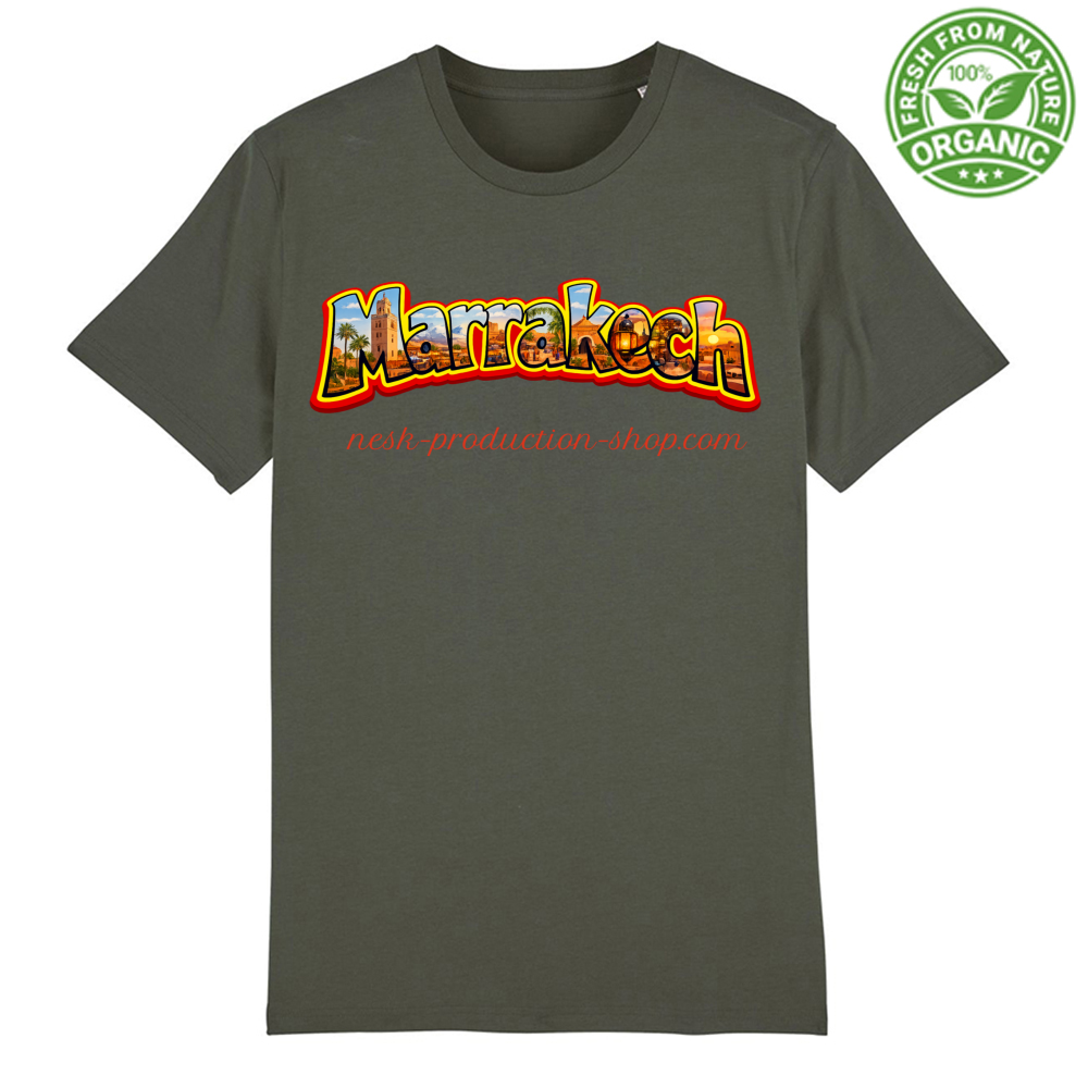 T-Shirt Unisex Premium Organic linea marrakech