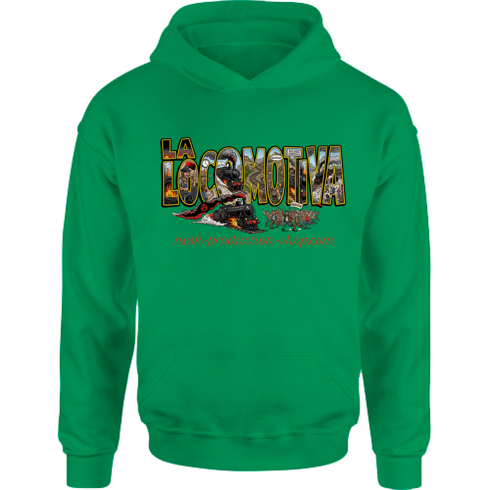 Felpa Bambino con Cappuccio linea la locomotiva