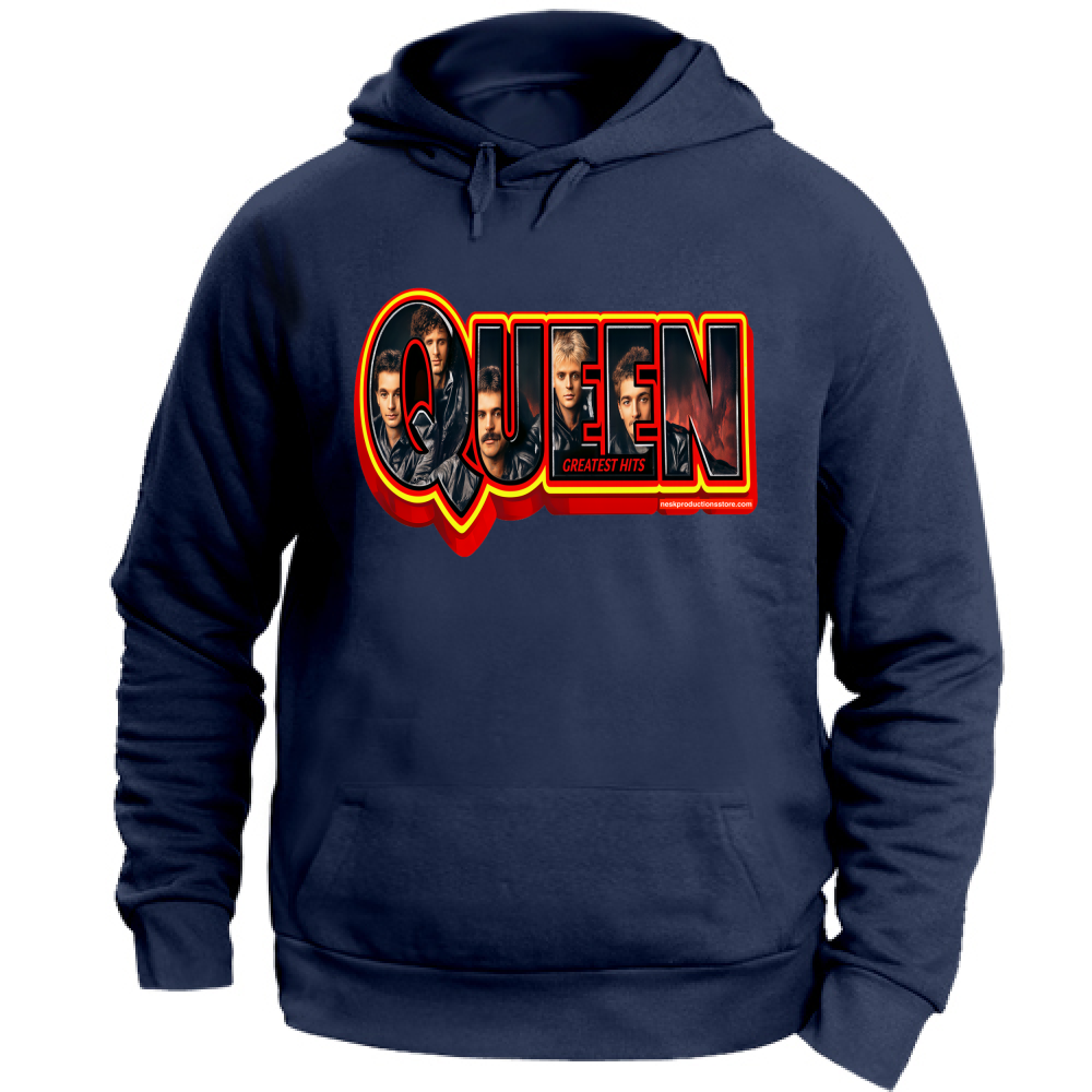 Felpa con Cappuccio Unisex Large Linea Queen  A