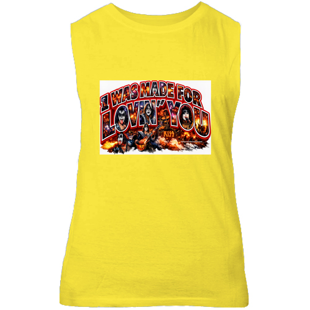 Canotta Unisex linea i was made for lovin you 1A