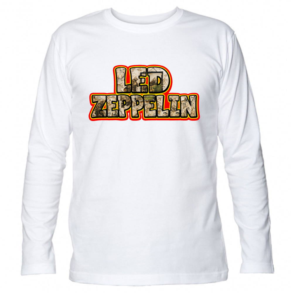 T-Shirt Unisex Manica Lunga linea led zeppelin
