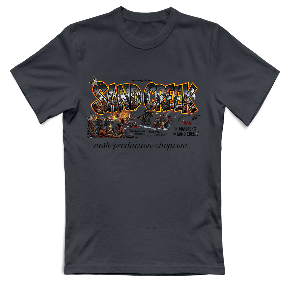 T-Shirt Unisex Large linea sand creek