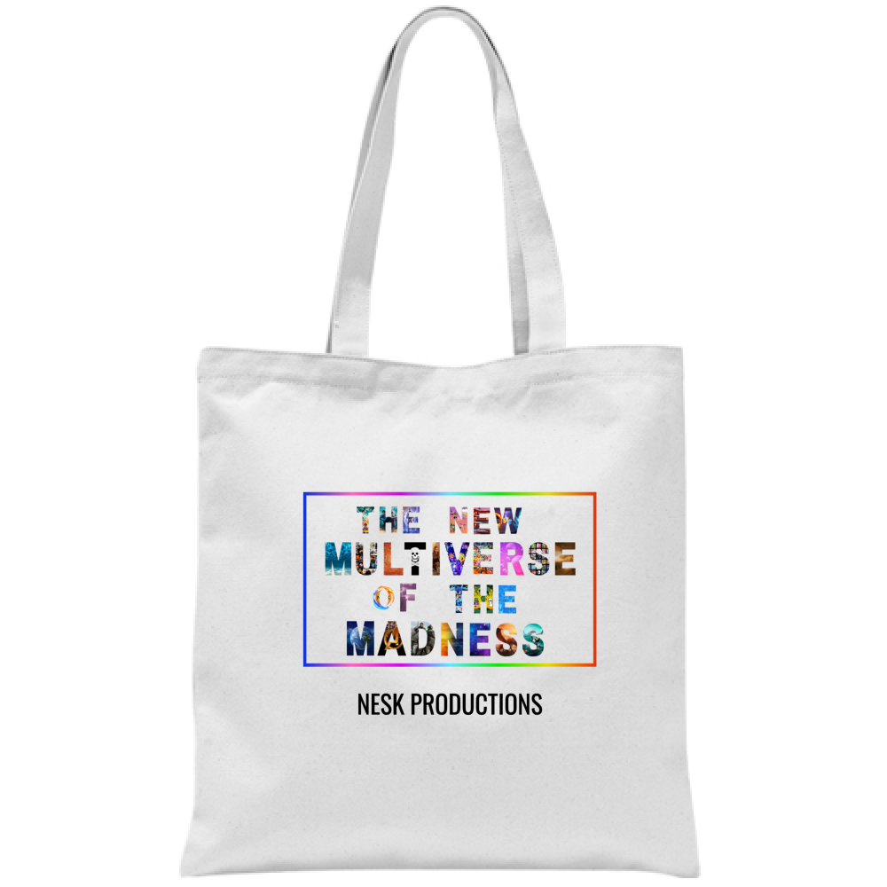 Borsa T-Shirt of Multiverse a Sfondo Bianco