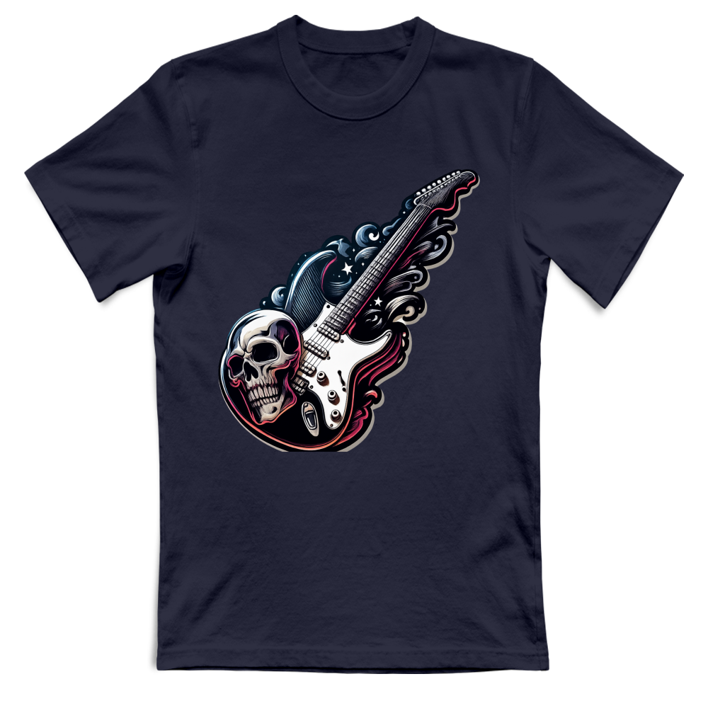 T-Shirt Bambino linea chitarra rock