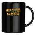 Tazza Nera Maglietta una Notte da Leoni