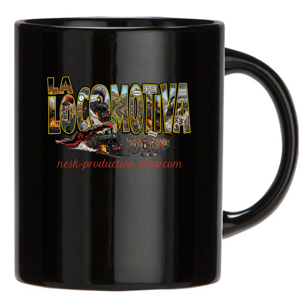 Tazza Nera linea la locomotiva