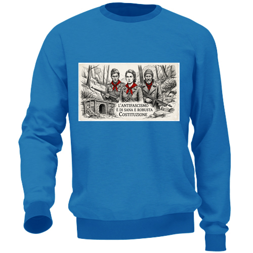 Felpa Unisex linea antifa