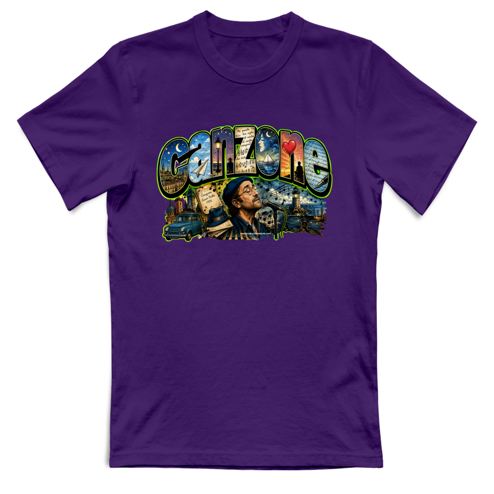 T-Shirt Unisex linea Canzone Dalla