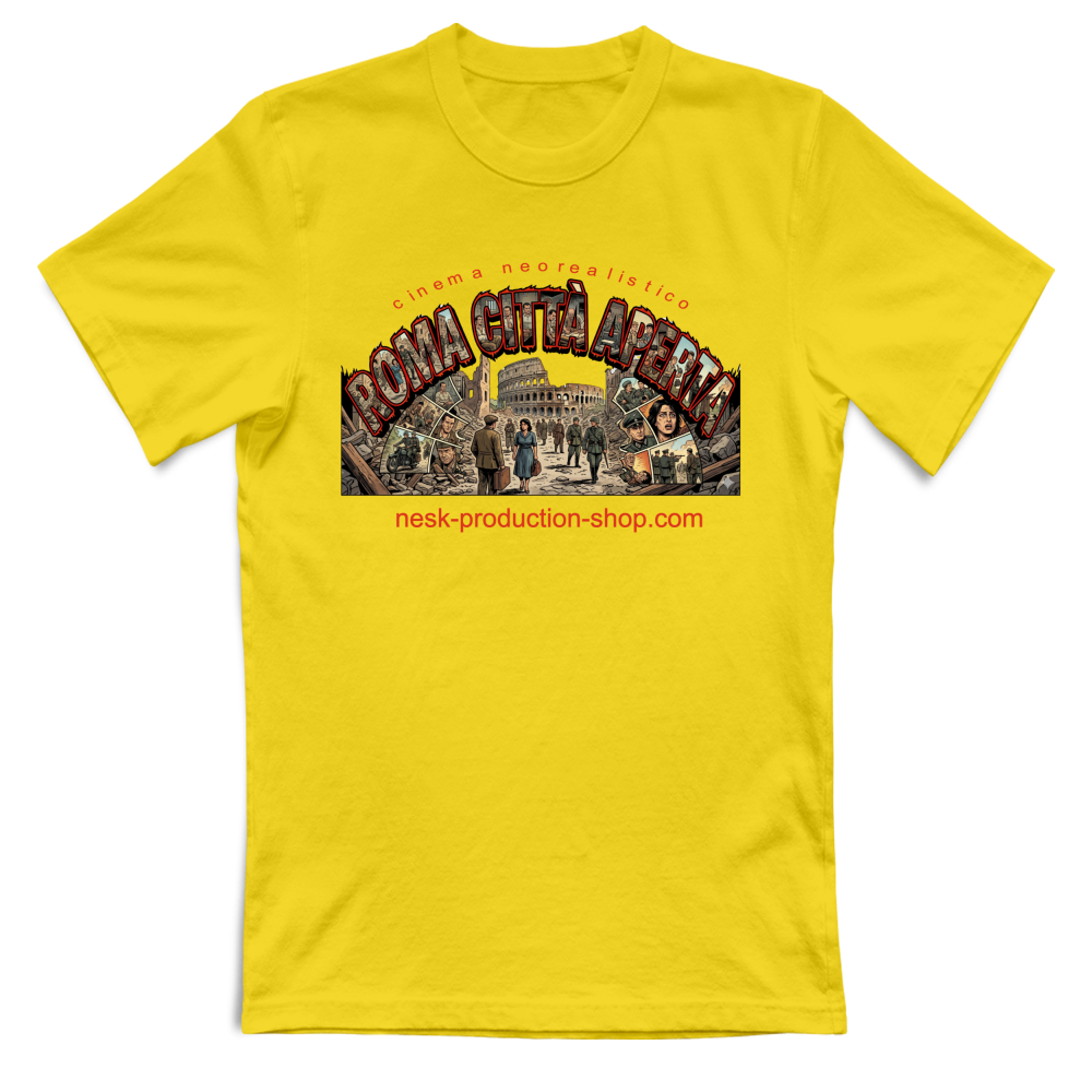 T-Shirt Unisex linea roma città aperta