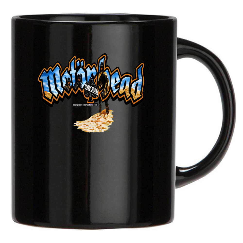Tazza Nera linea Motorhead  A
