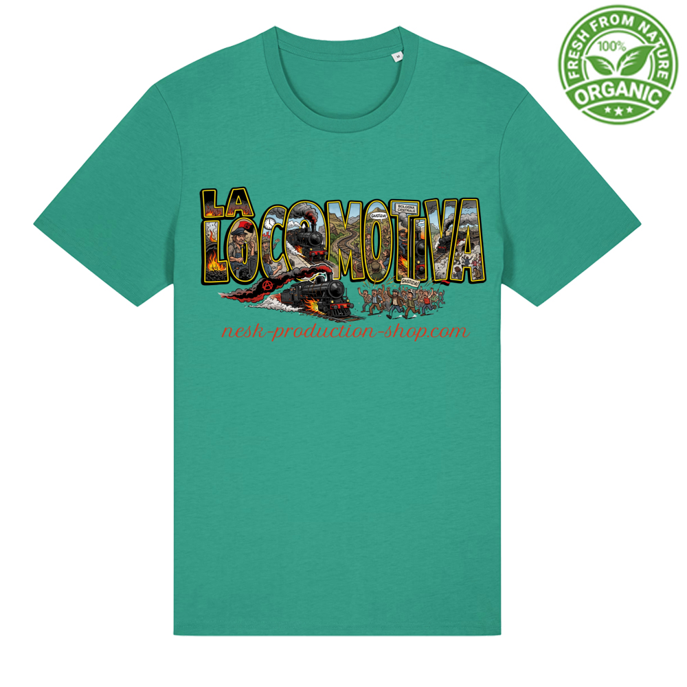T-Shirt Unisex Organica linea la locomotiva