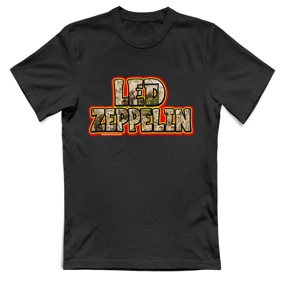 T-Shirt Unisex Large linea Led Zeppelin  A
