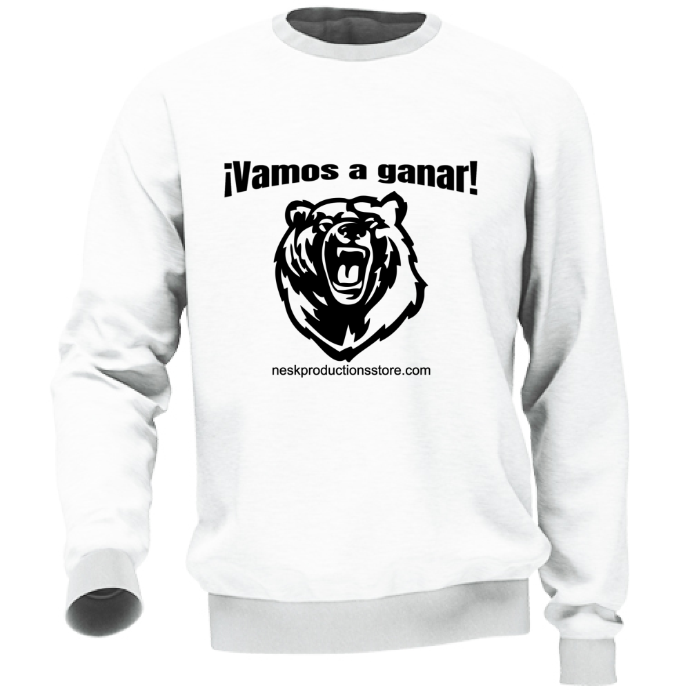 Felpa Unisex linea vamos a ganar