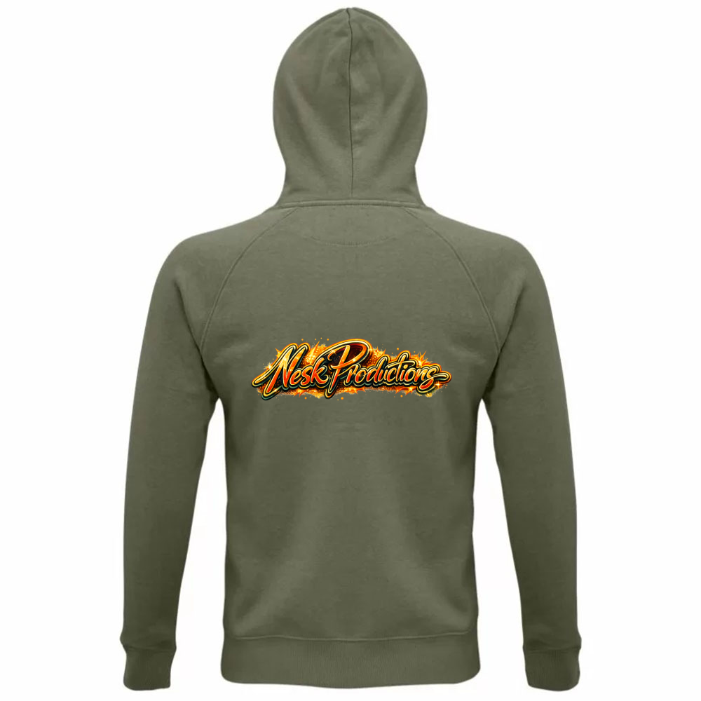 Felpa Organica Unisex Cappuccio t-Shirt Linea Estate