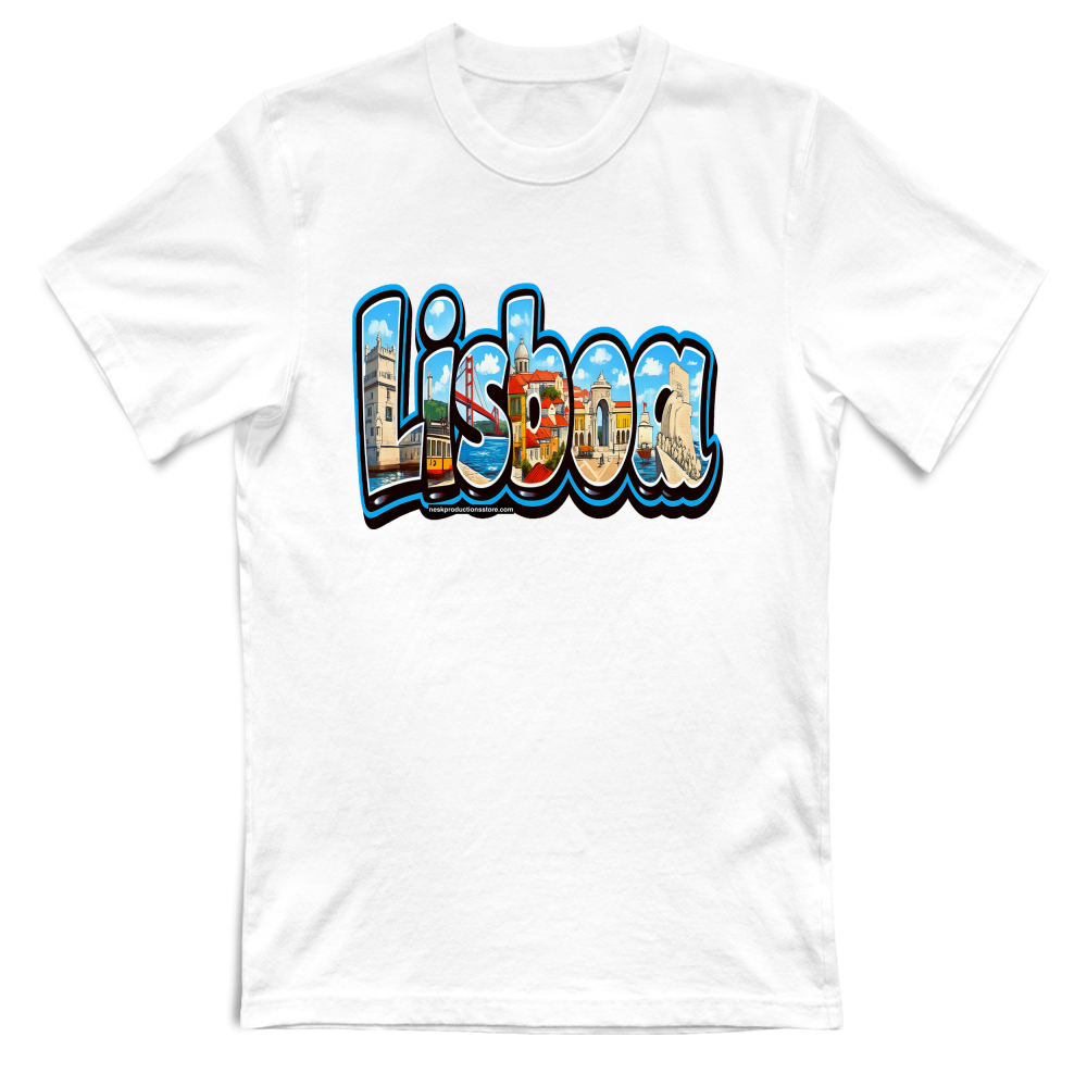 T-Shirt Unisex Large linea lisbona A