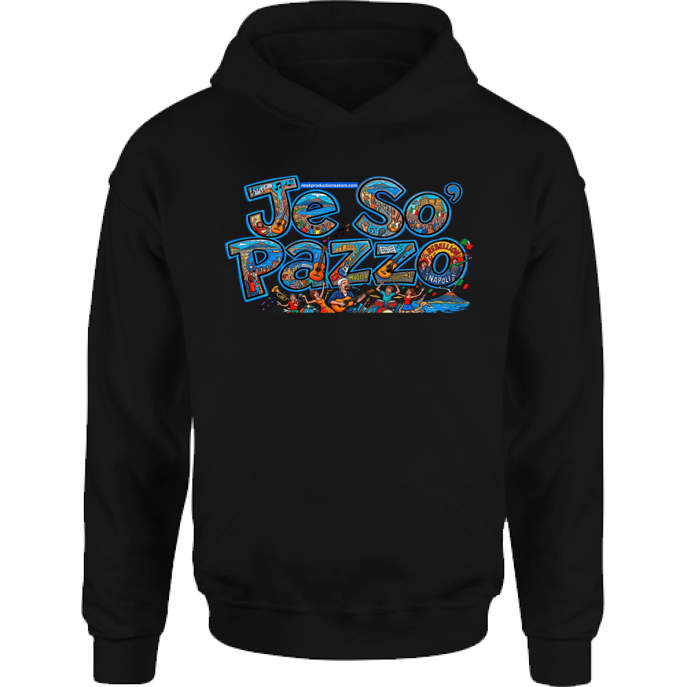 Felpa Bambino con Cappuccio linea je so pazzo A