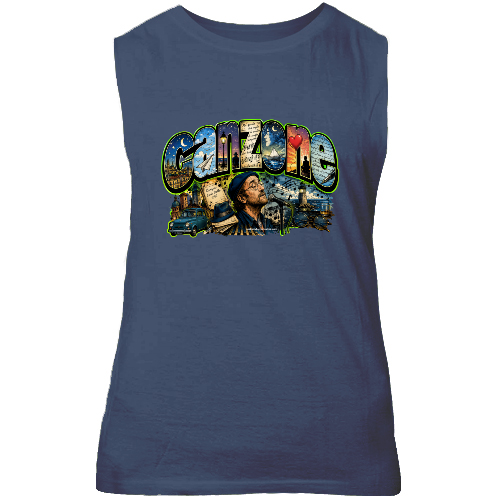 Canotta Unisex linea Canzone Dalla