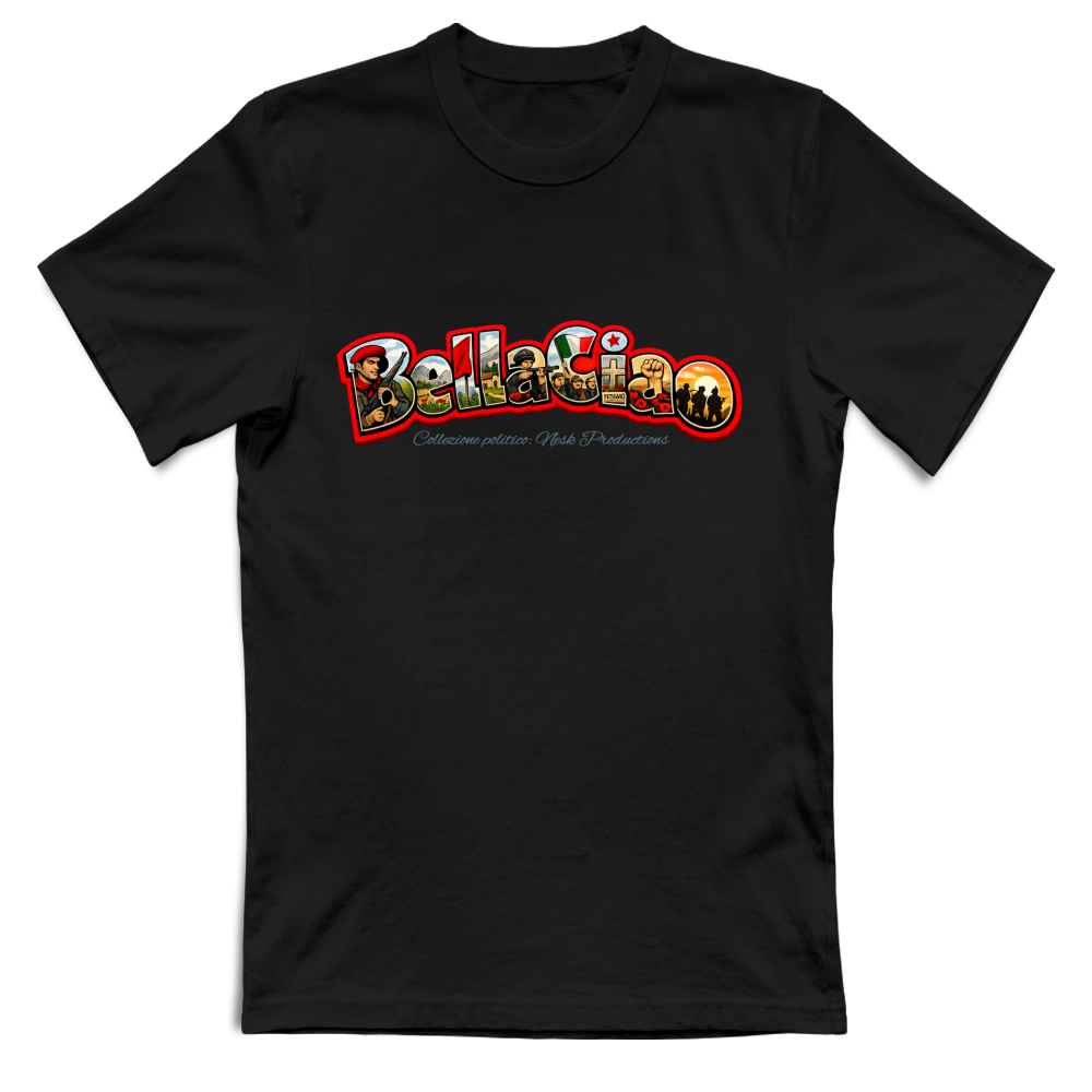 T-Shirt Unisex linea bella ciao
