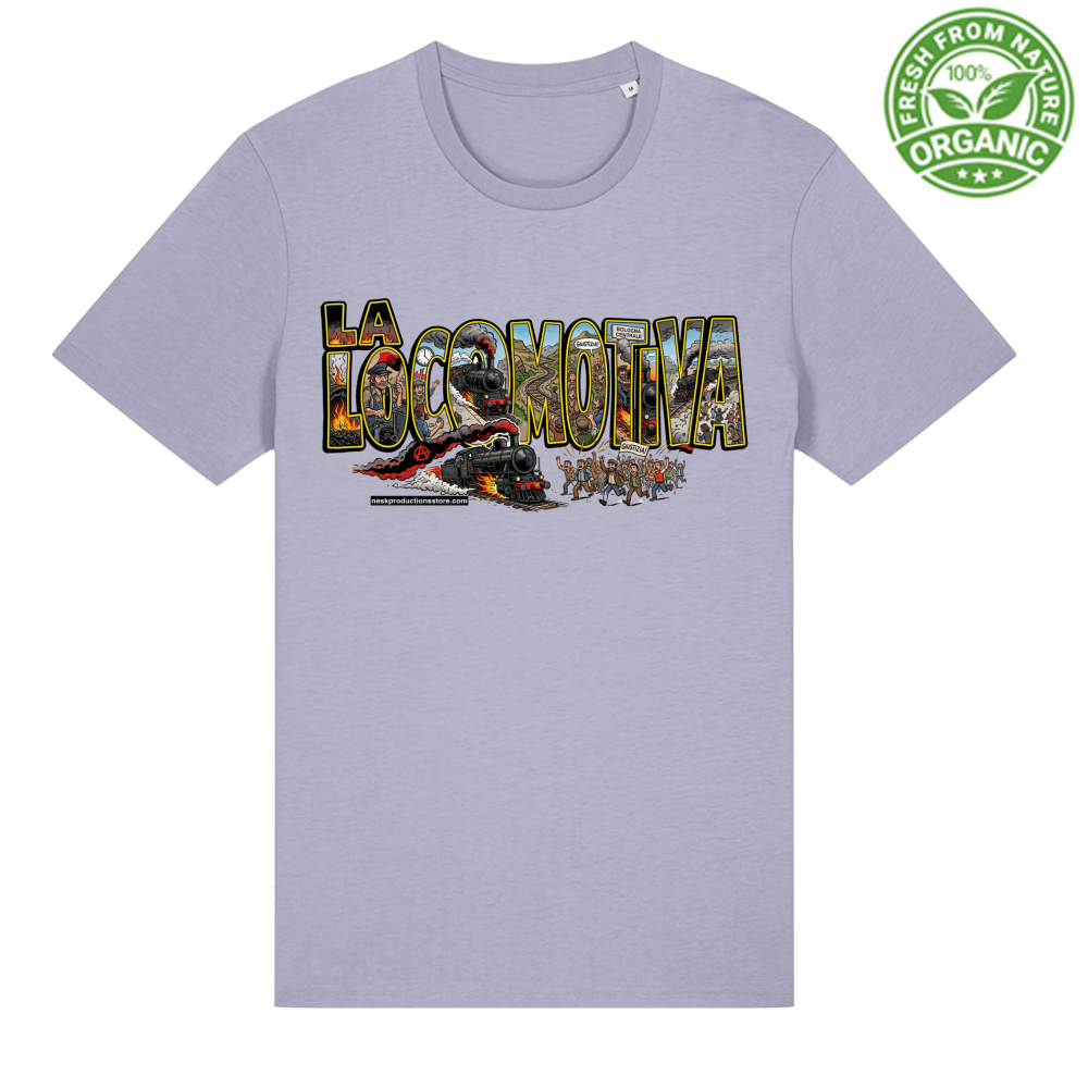 T-Shirt Unisex Organica linea la locomotiva A