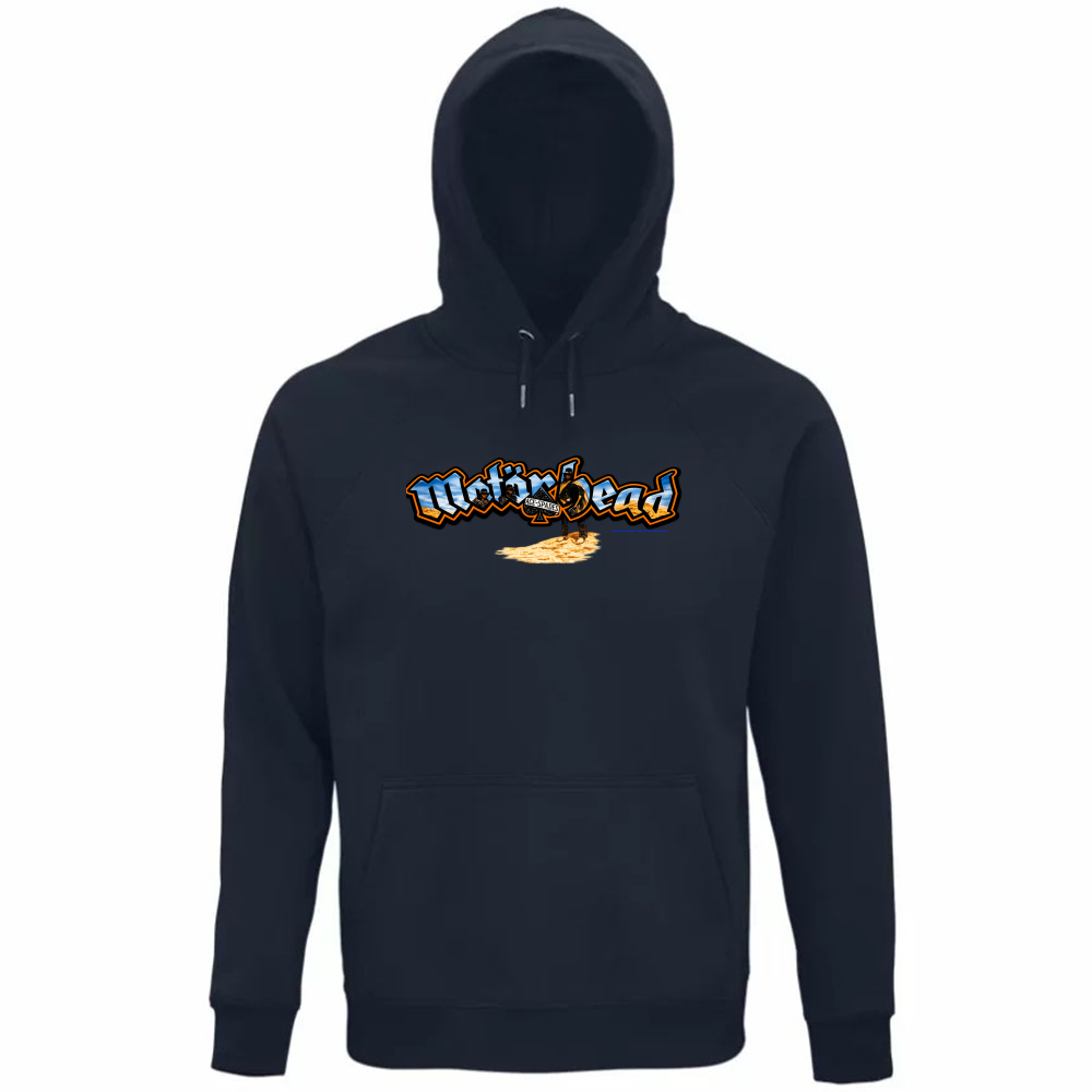 Felpa Organica Unisex Cappuccio linea motorhead