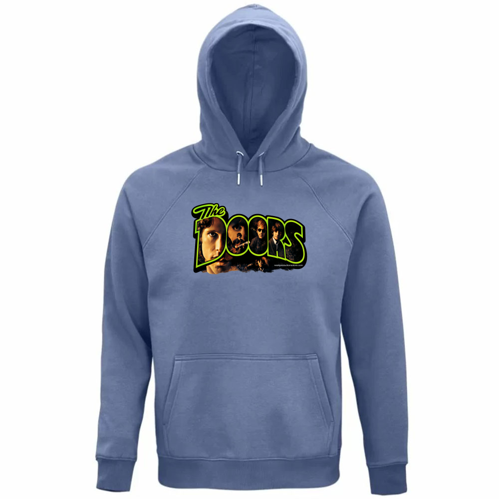 Felpa Organica Unisex Cappuccio linea Doors