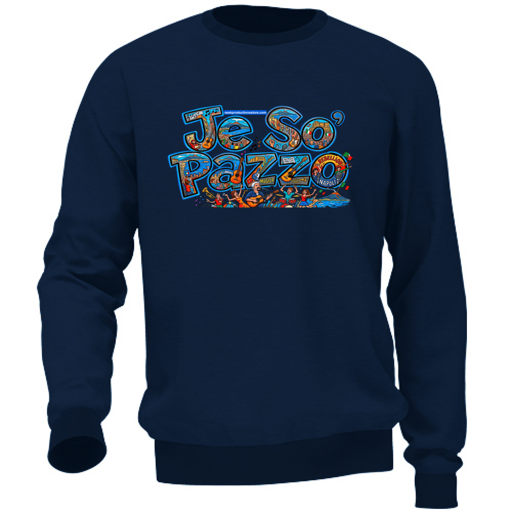 Felpa Unisex linea je so pazzo A