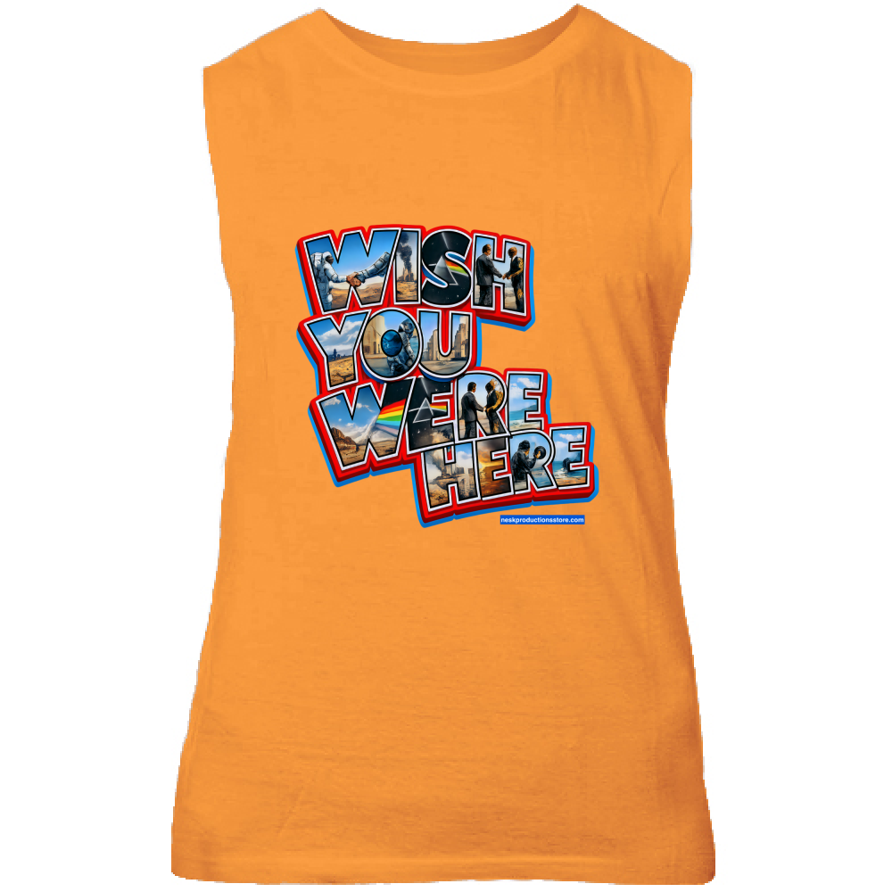 Canotta Unisex linea wish you were here A