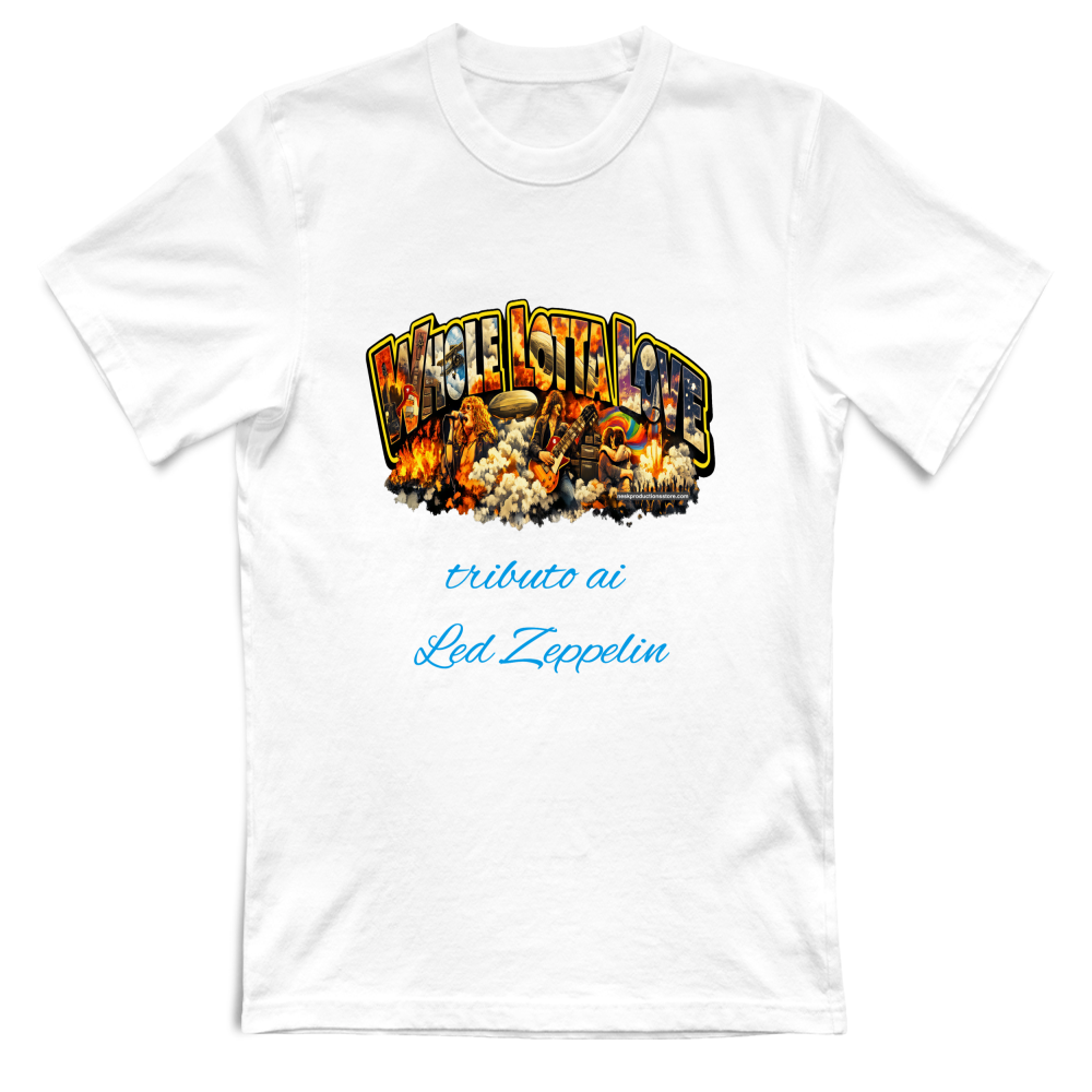 T-Shirt Unisex Large linea Whole lotta love