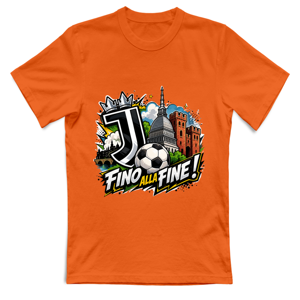 T-Shirt Unisex linea Juve fino alla fine