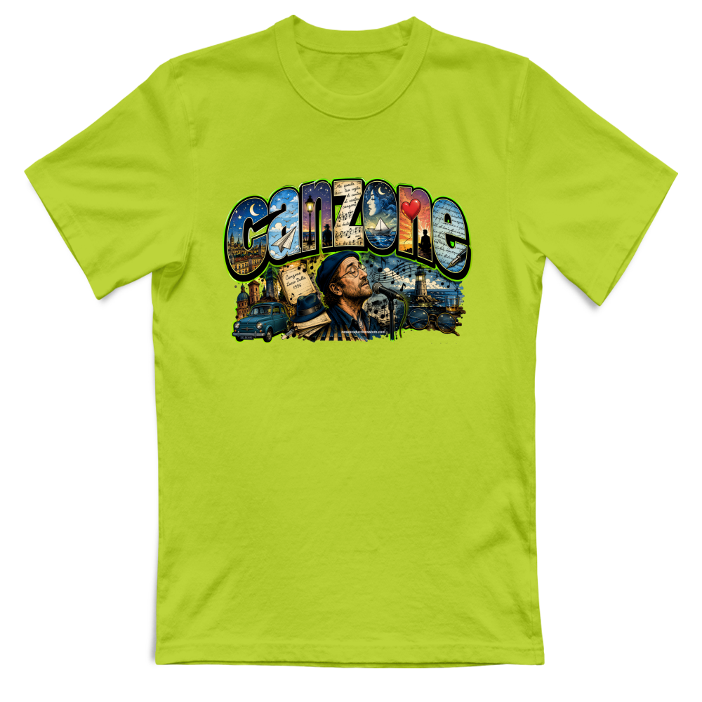 T-Shirt Unisex linea Canzone Dalla