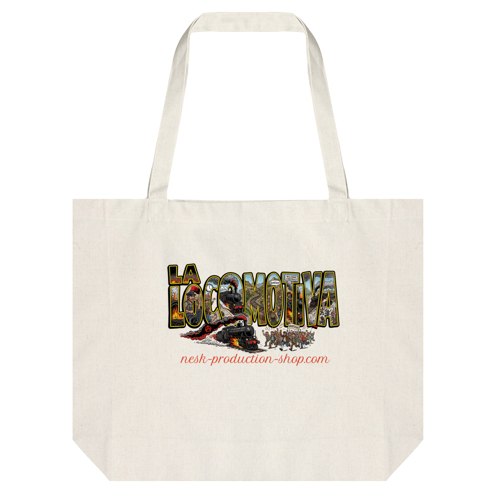 Tote Bag Canapa linea la locomotiva