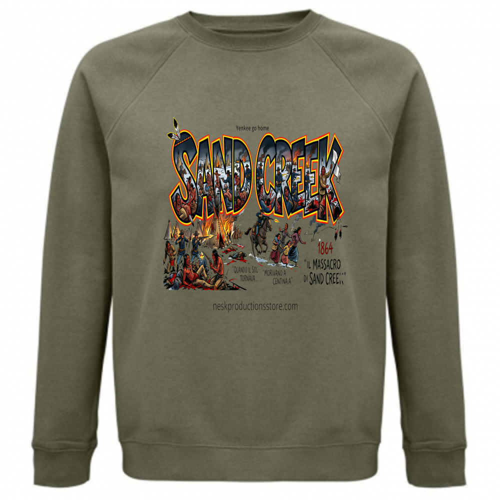 Felpa Unisex Organica linea Sand Creek 1A