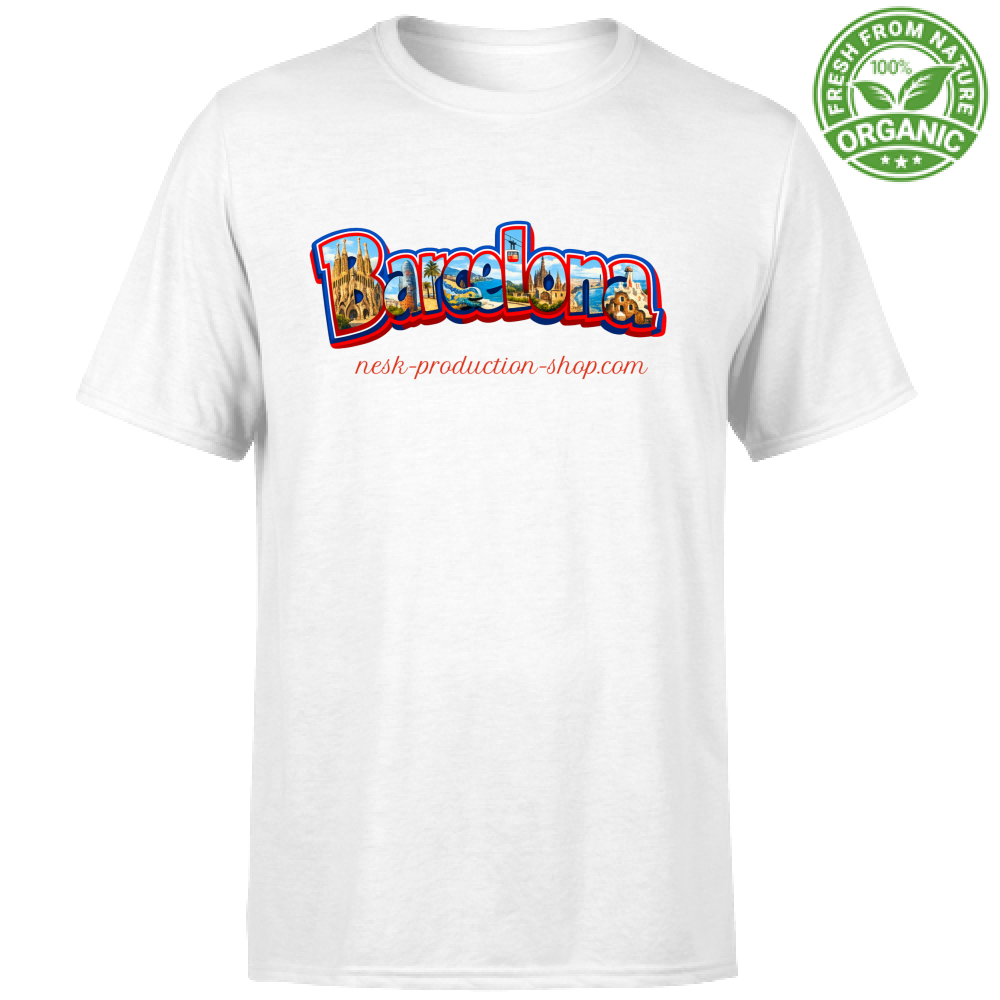 T-Shirt Unisex Organic linea Barcellona