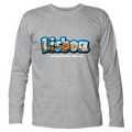 T-Shirt Unisex Manica Lunga linea lisboa