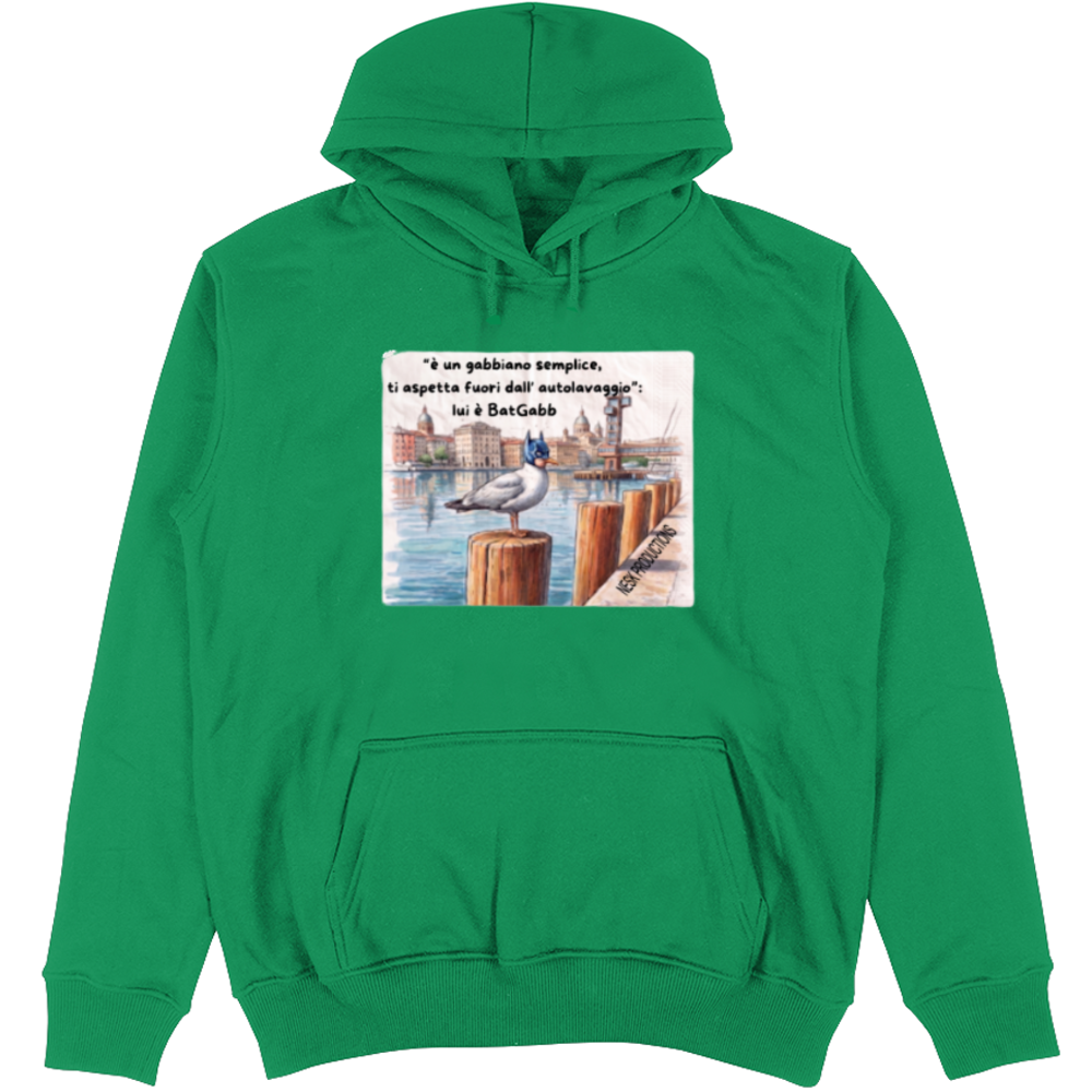 Felpa Unisex con Cappuccio T-Shirt BatGabb Will Returns