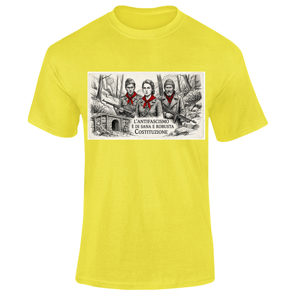 T-Shirt Unisex Dry Sport linea antifa