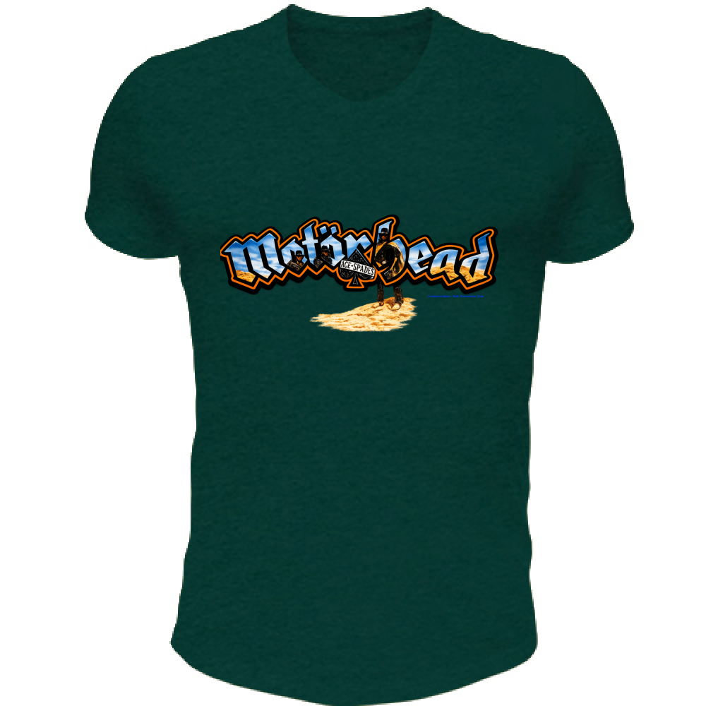 T-Shirt Unisex Scollo V linea motorhead