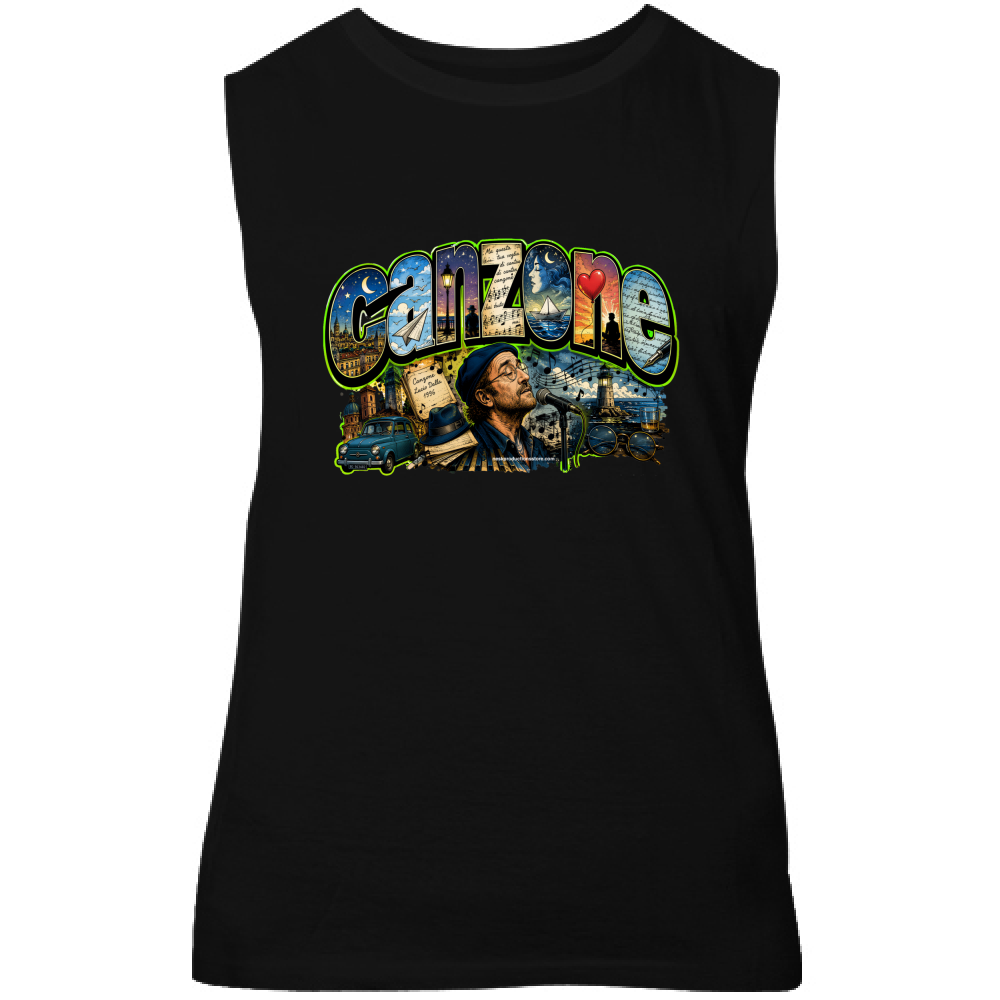 Canotta Unisex linea Canzone Dalla