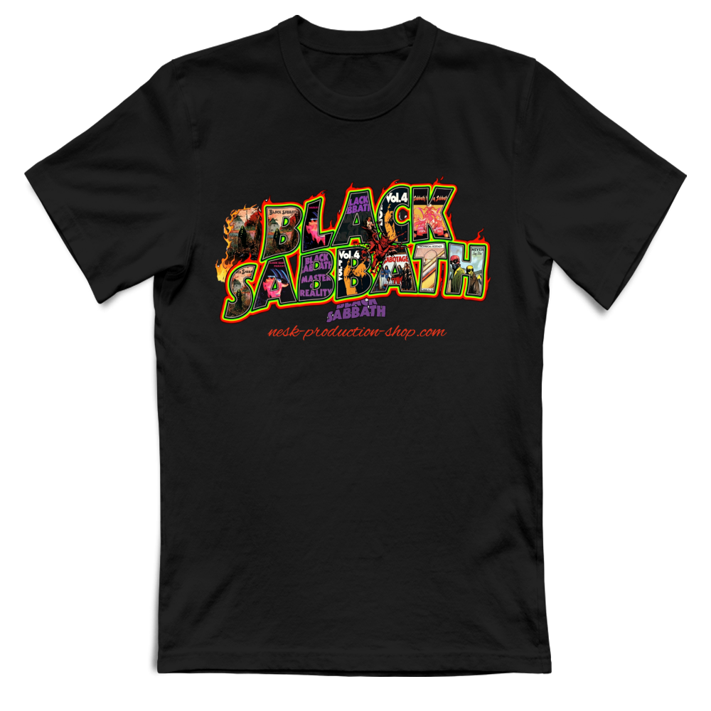 T-Shirt Unisex linea black sabbath